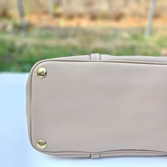 COACH Beige Cora Dome Satchel Handbag, Pre-owned - Picture 5 of 10